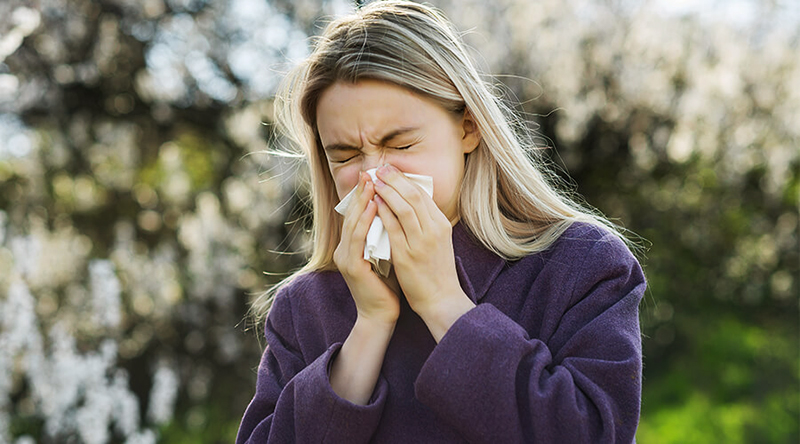 sintomas de alergia respiratória